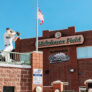 Melaleuc Field Front of Stadium